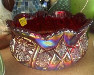 several candy dishes from 1920's to 1980's...