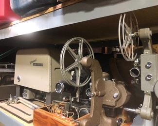 Old projectors, slide carousels, editing machines and more!
