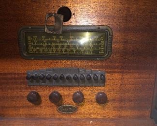 Another cabinet model stereo with turntable - mid century in beautiful condition!