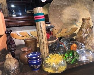 Vintage paperweights make great stocking stuffers!