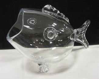 art glass fish