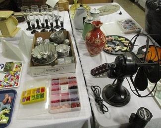 Hundreds of items for auction this Saturday