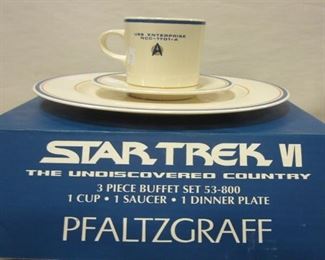 Pfaltzgraff Star Trek VI set