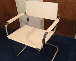 pair Cantilever style chairs