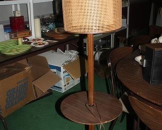 Matching floor lamp. 