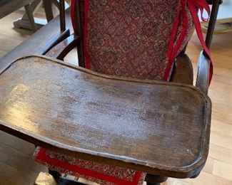 Vintage bentwood with custom cushion