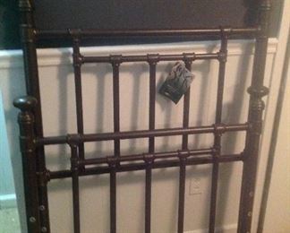 Wesley Allen pair of twin beds