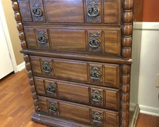Vintage Wood Dresser (Tall) https://ctbids.com/#!/description/share/289260