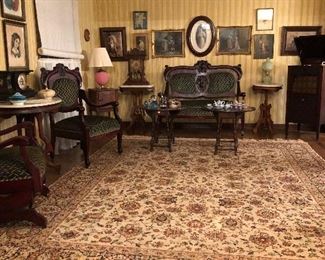 Eastlake Victorian style home furnishings