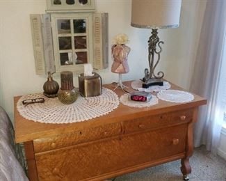 Burl Oak Short Dresser 