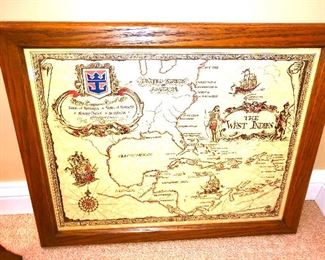 map of the west indies