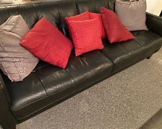 Dania Furniture Leather Sofa