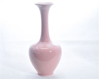 20. Rookwood Pottery Pink Glazed Vase