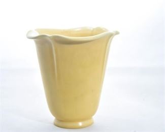 24. Rookwood Pottery Yellow Matte Vase