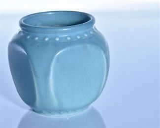 52. Rookwood Pottery Matte Blue Jar