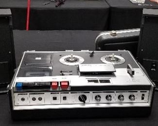 vintage Sony TC-330 Stereo Tape Recorder - untested