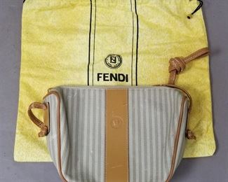 genuine Fendi purse with bag