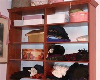 Shelving and Women's Accessories and Hats