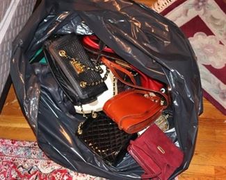 Assorted Purses and Handbags