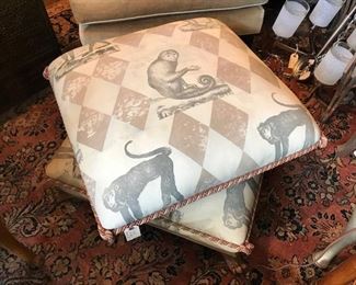 Monkey ottoman