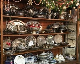 Silver plate is discounted  50% to 90% off 