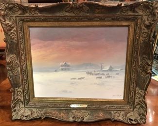 Carl Smith oil painting