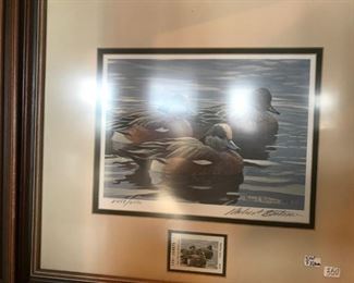 Large collection of Duck Stamp  signed and numbered prints- for all the men on your holiday lists
