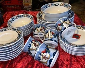 15 sets of china  $25 each set..yes each set is $25...can send more photos...We want them gone