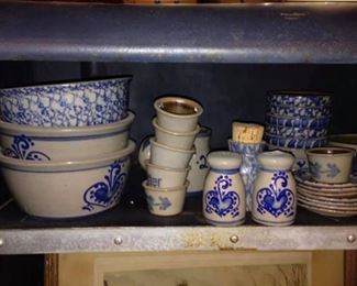 100+ Piece Spatterware Dish Set $325