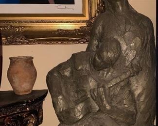 Una Hanbury Huge Sculpture - over 3ft $900