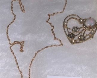 500+ Pieces of jewelry - prices range from $10ea on up...willing to negotiate lot prices. Chains are 14k Gold filled.