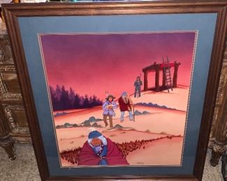 Large native american painting $200