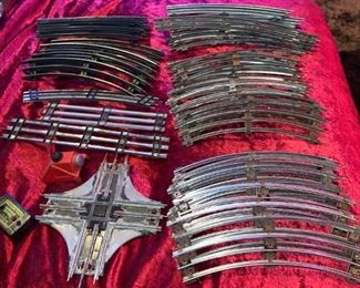 large lionel train track lot..complete set  $60