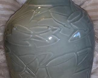 large celadon Vase