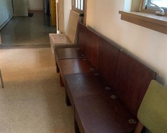 Church bench seat opens