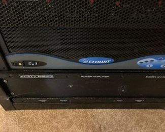 Crown power amplifier