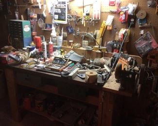 Loaded work bench