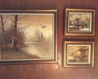 Oil paintings