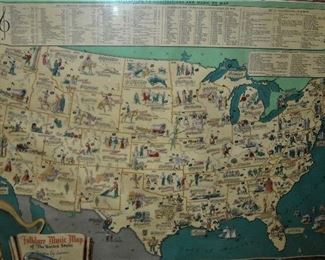 40s Folklore Music map