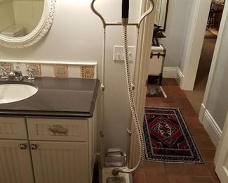 Clothes steamer (Note:  MacKenzie-Childs knobs and tiles are not for sale, nor is the mirror.)