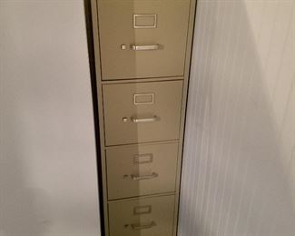 4 drawer file cabinet available