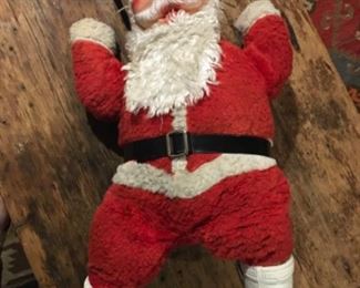 Vintage Christmas creepy Santa doll