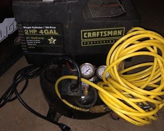 Craftsman Professional 2HP 4 Gal Air Compressor
