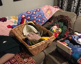 Wreaths, love birds chenille