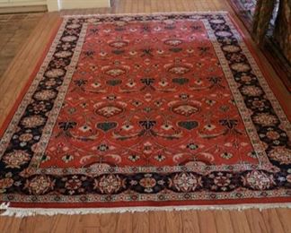 wool rug 6'3 x 9'3