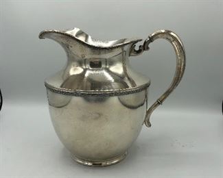 Silver Plate Pitcher