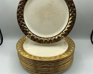 Taylor Smith 22k Gold Rimmed China