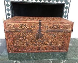 Leather Trunk