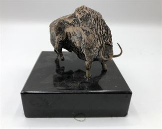 Sterling Silver Buffalo