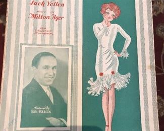 Vintage Sheet Music